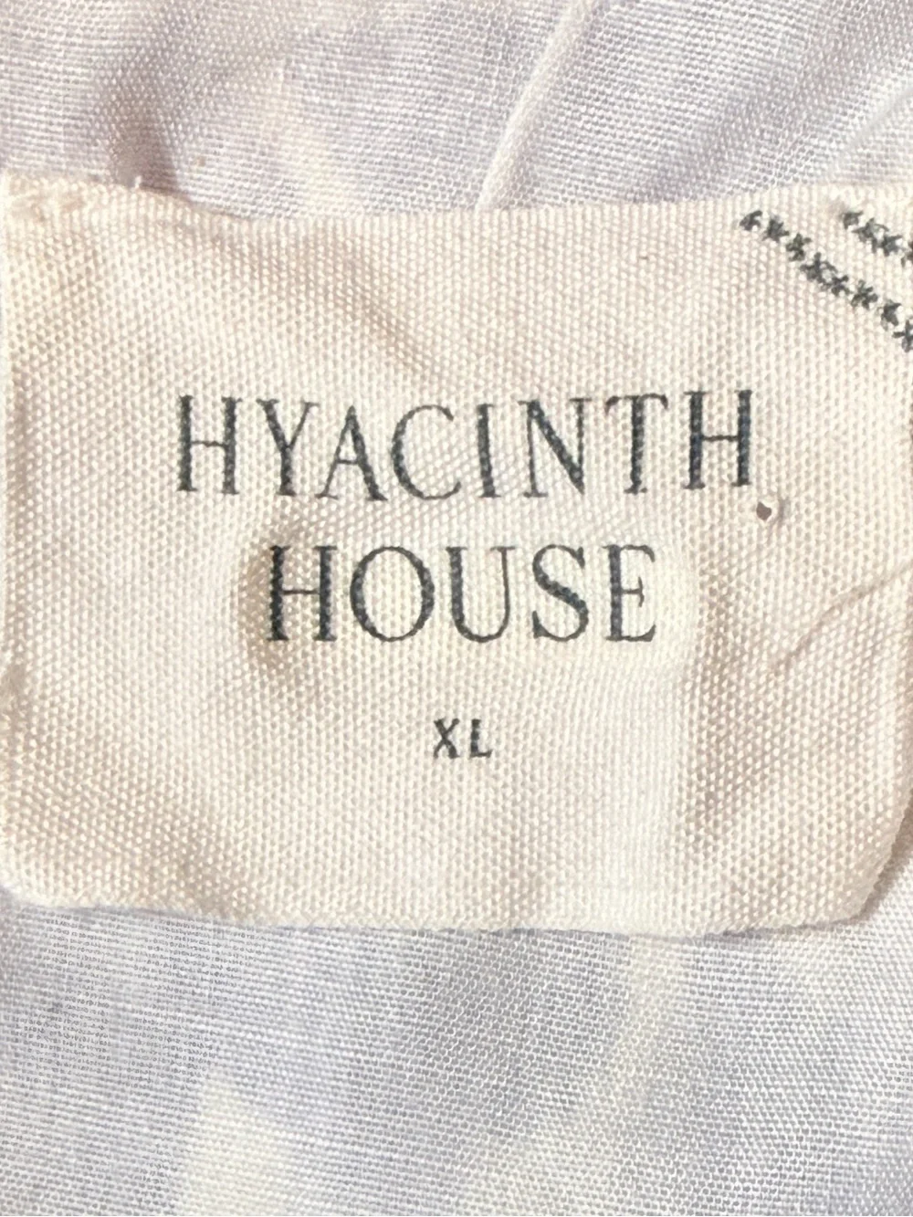 Tuckernuck Hyacinth House Blue Floral Puff-Sleeve Tie Cuff Blouse - Women Sz XL